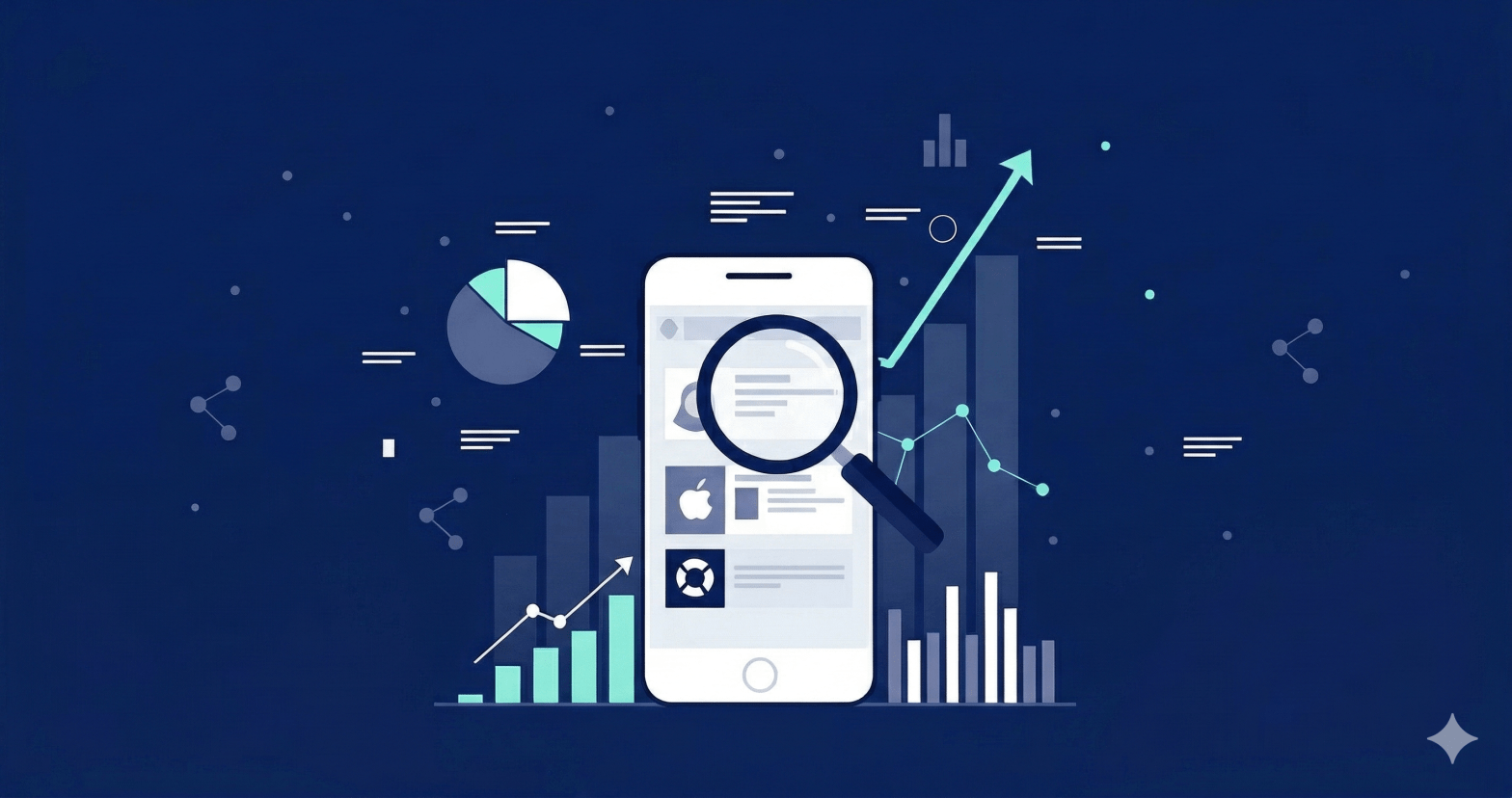 Image about a phone and magnifying glass